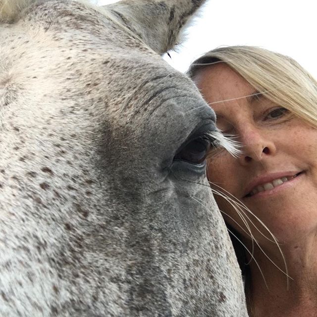 The lashed one and me.