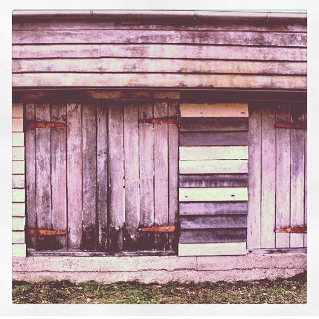 50 shades of grey. The beautiful silvered off hardwood of a couple of hundred years.