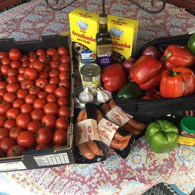 Ingredients have started to gather.